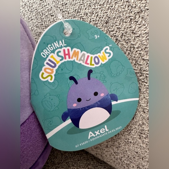 NWT   🪲 7" Squishmallows Axel the Beetle - Picture 3 of 5